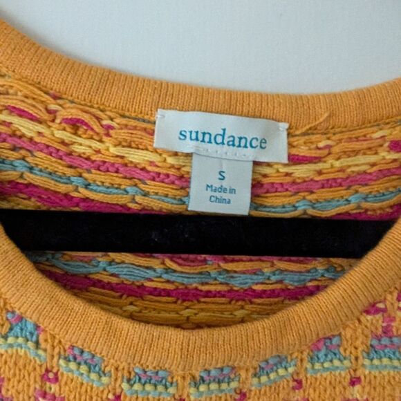 Sundance Kitte Sweater Tank Geometric 70s Boho Multicolor Pattern Size Small - Picture 2 of 6